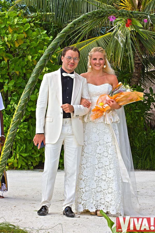 Андре Тан и его жена Алина Харечко